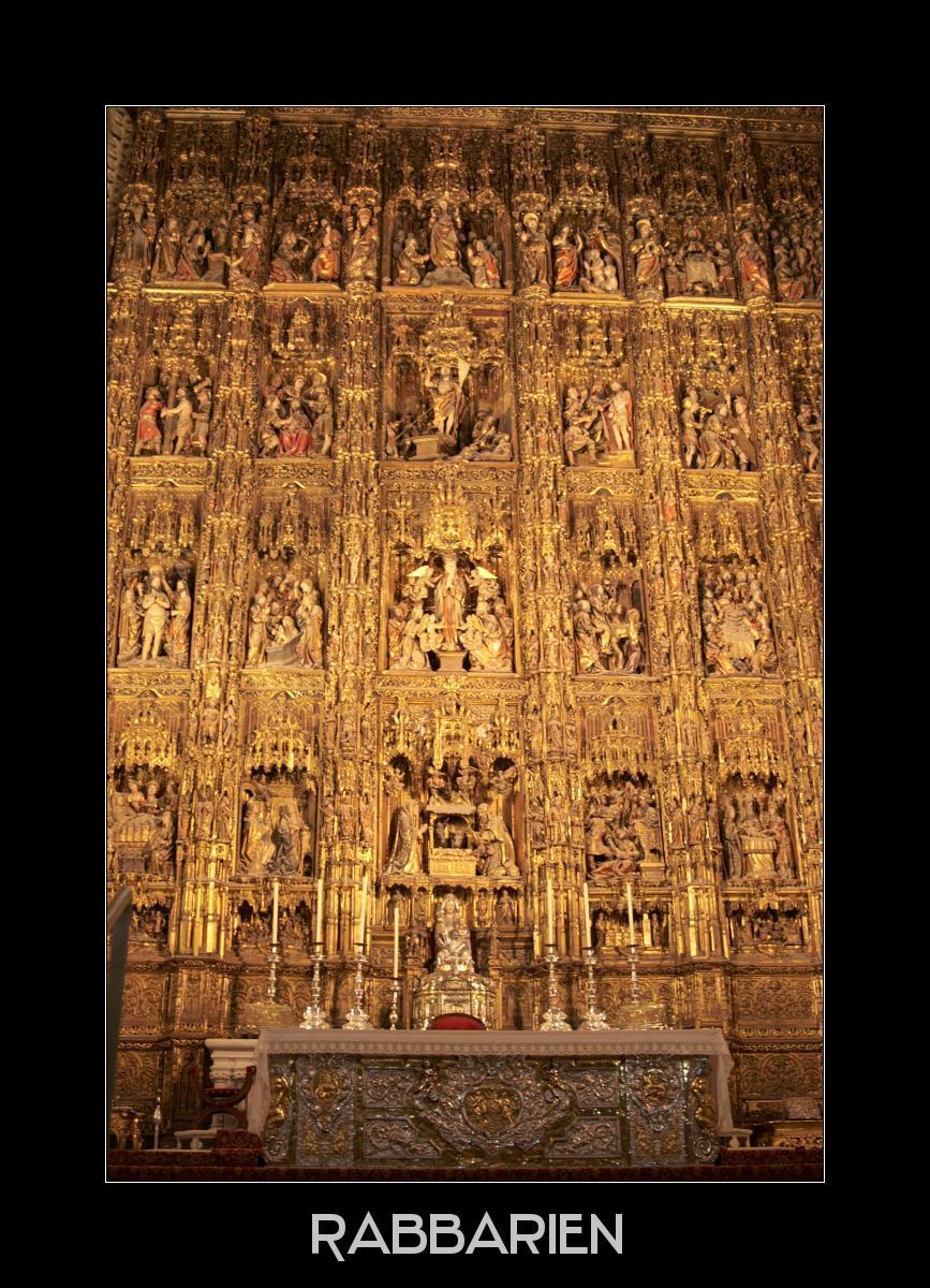 Altar der Kathedrale von Sevilla