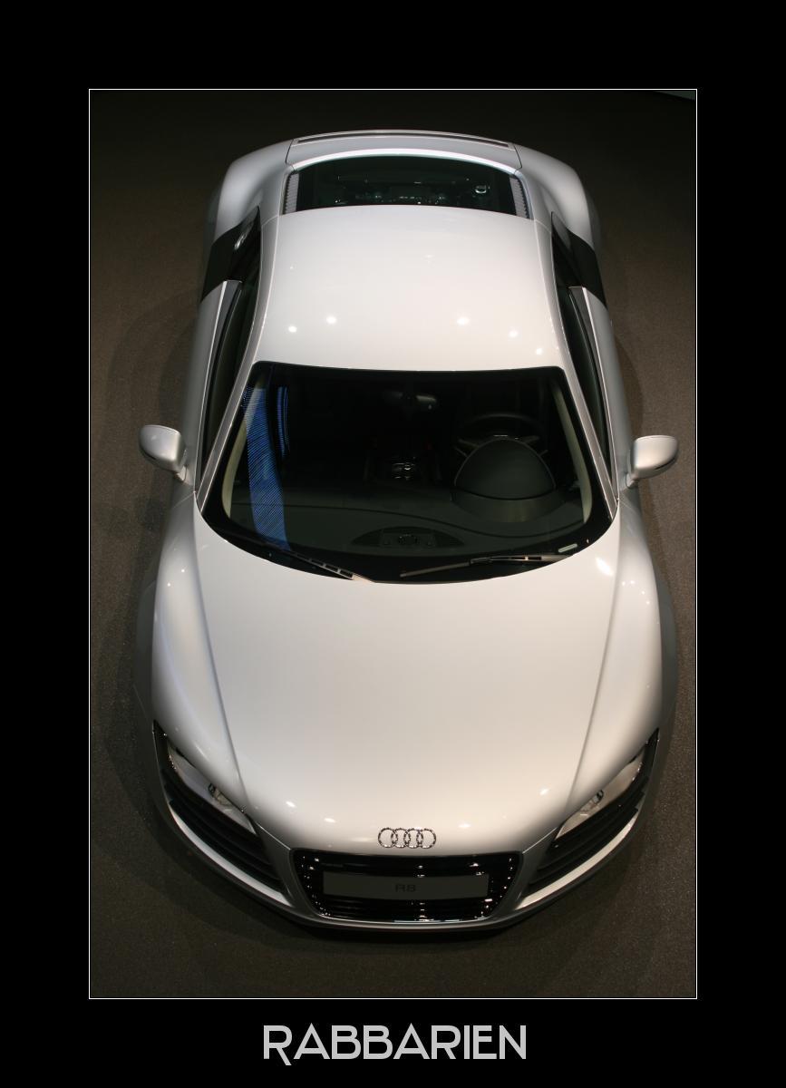 Audi R8 Draufsicht